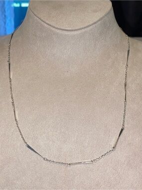 Avon Vintage Silver Chain Necklace